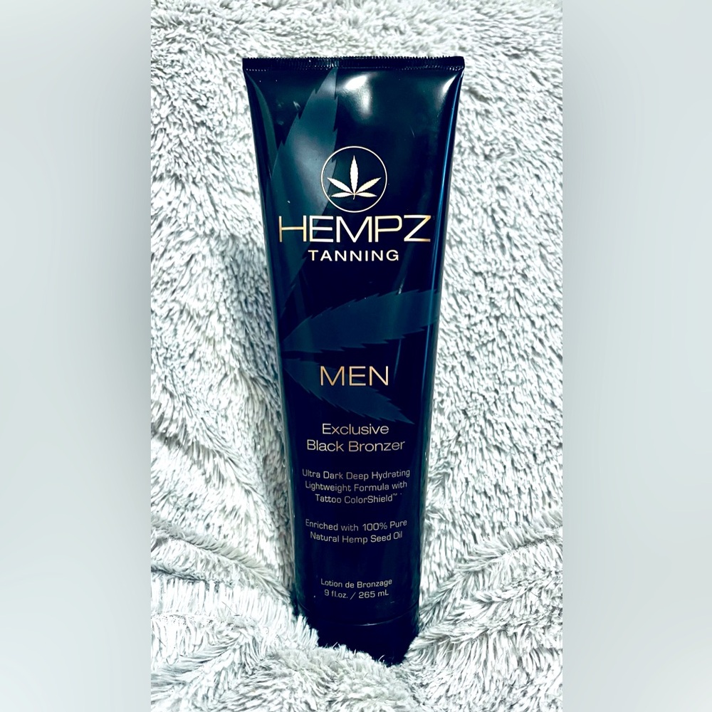 Hempz Tanning for Men Exclusive Black Bronzer NEW